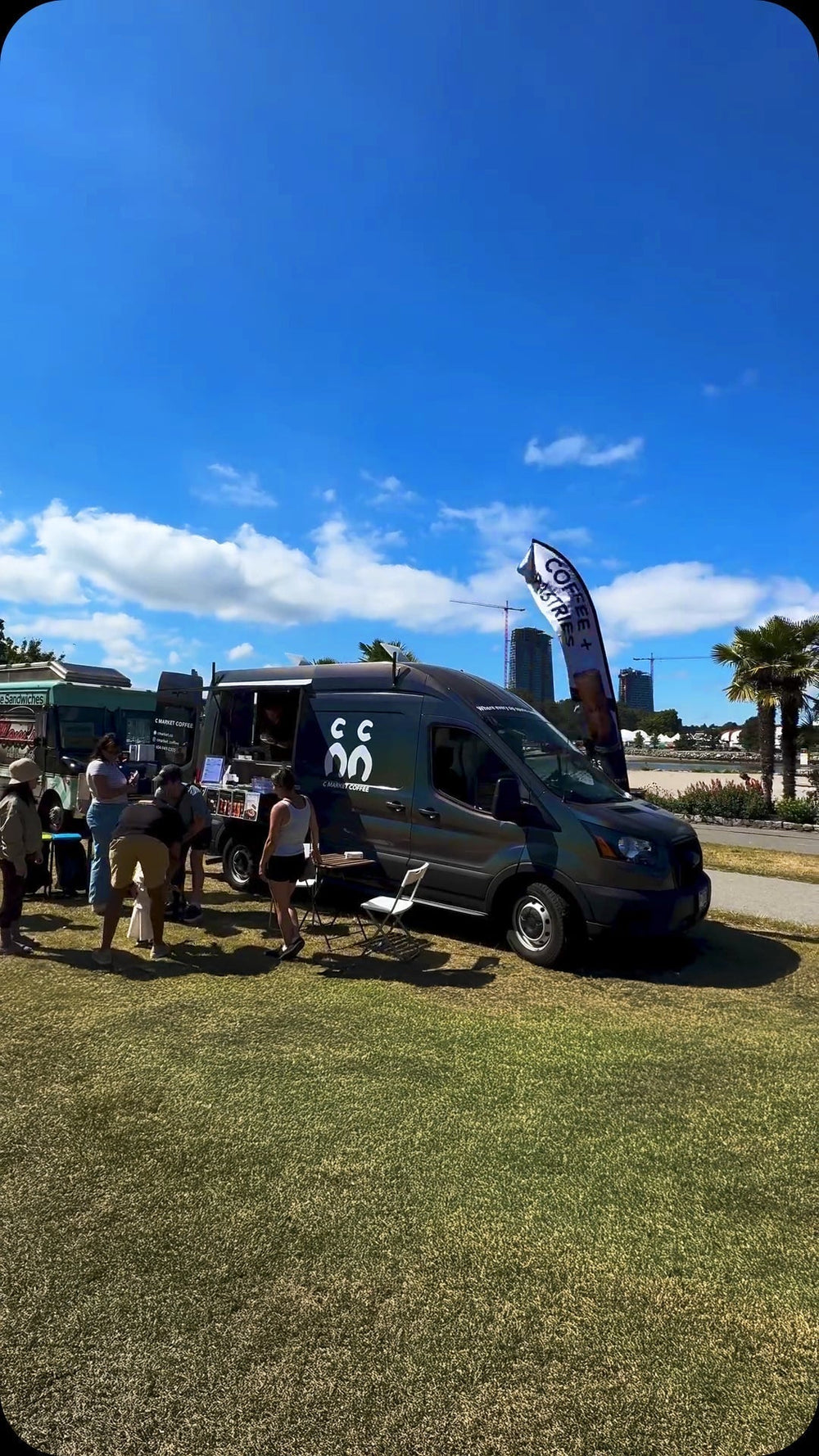 C Market Coffee Truck's First Venture into Vancouver Downtown | PawsFest 2025