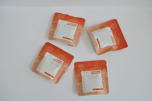 C Market Coffee’s Rooibos Tea collection includes four unique blends: Flower Bouquet, Cinna and Rooibos, Lemon Rooibos, and Almond Biscotti. Each blend is designed to provide soothing, anti-inflammatory, and immune-boosting benefits, while offering a flavorful, caffeine-free alternative to traditional teas. Available in 50g packs for a refreshing and healthful experience.