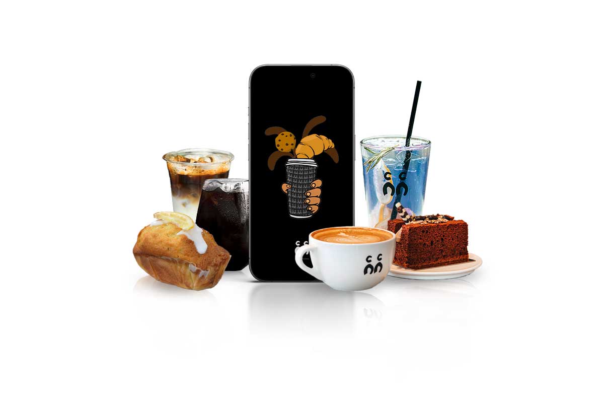 After linking your corporate email to the discount code in the C Market Coffee app, enjoy your exclusive benefits and discounts.